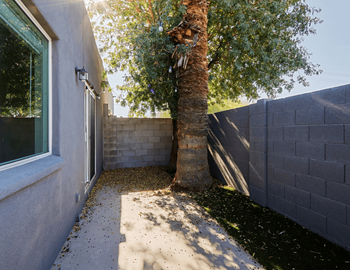 Private yard